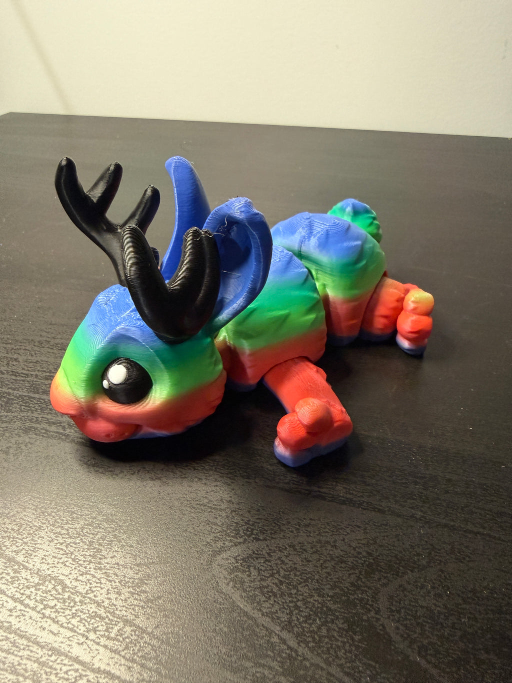 3D Printed Jackalope Cryptid – Detailed Desert Mythical Creature Toy
