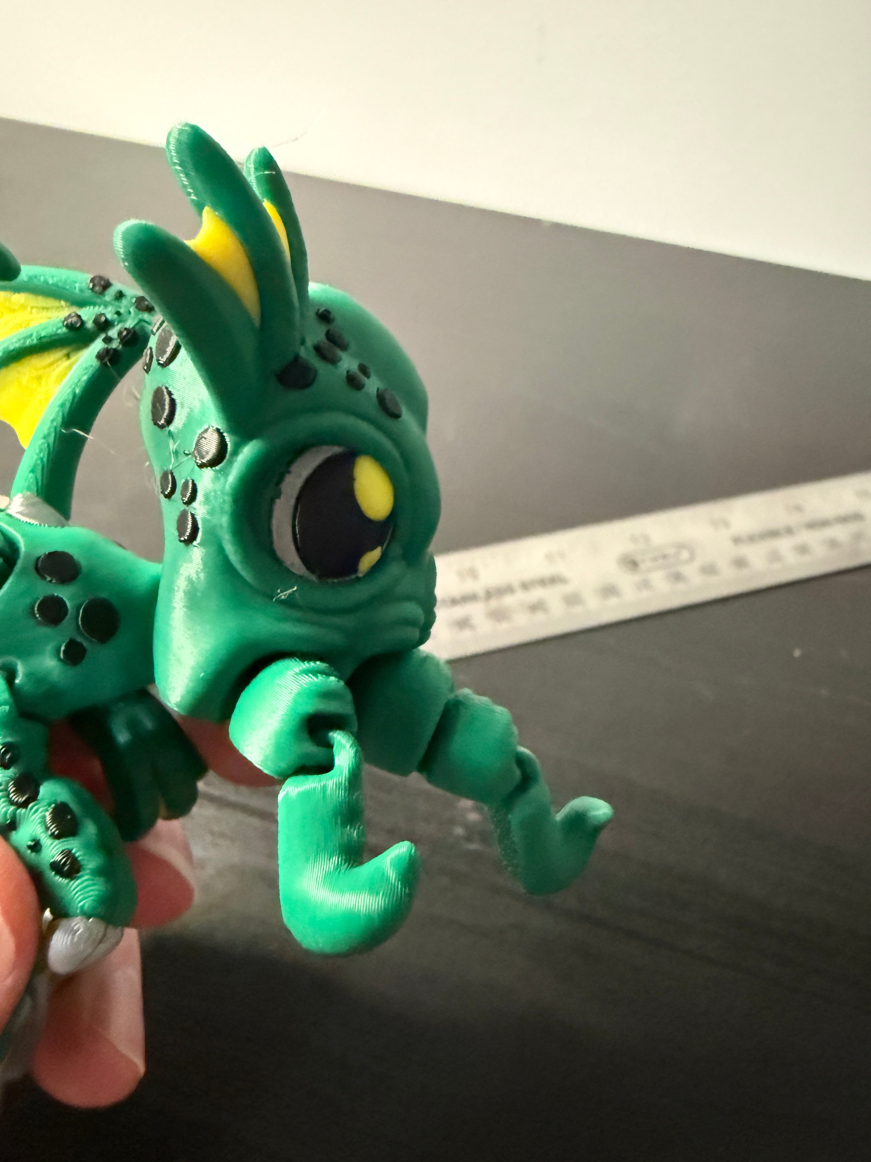 It's Cthulhu Kids! Can you say Cthulhu? And guess what he's 3D printed.