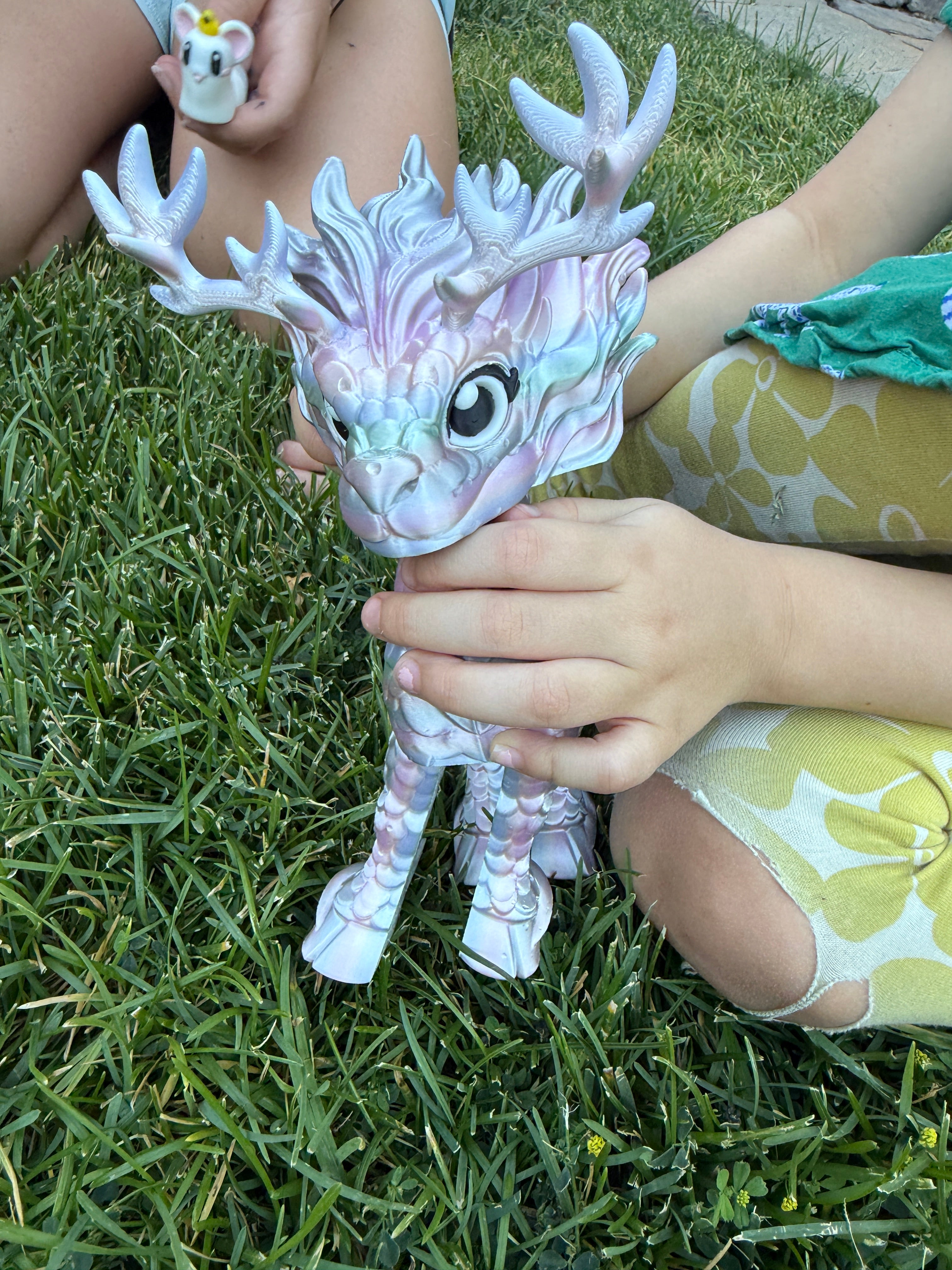 Qilin. Basically a Chinese unicorn
