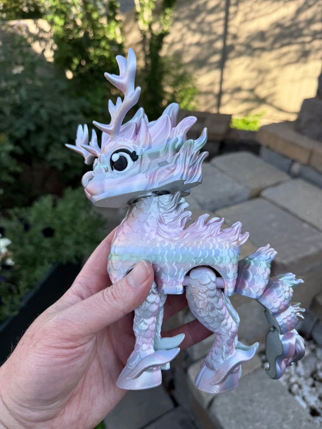 Qilin. Basically a Chinese unicorn