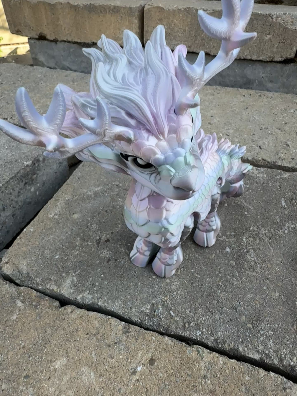 Qilin. Basically a Chinese unicorn