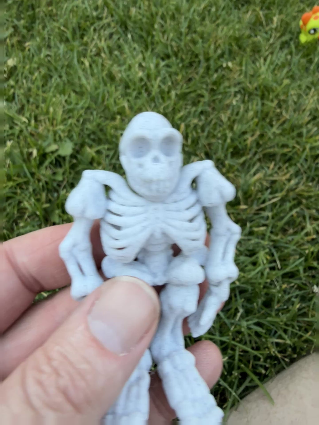 Skeleton Bigfoot - 3D Printed and articulated.